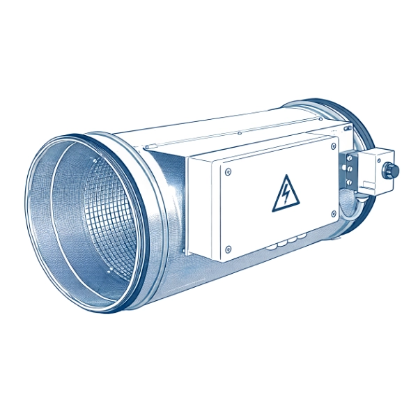 Rohrlufterhitzer Icon