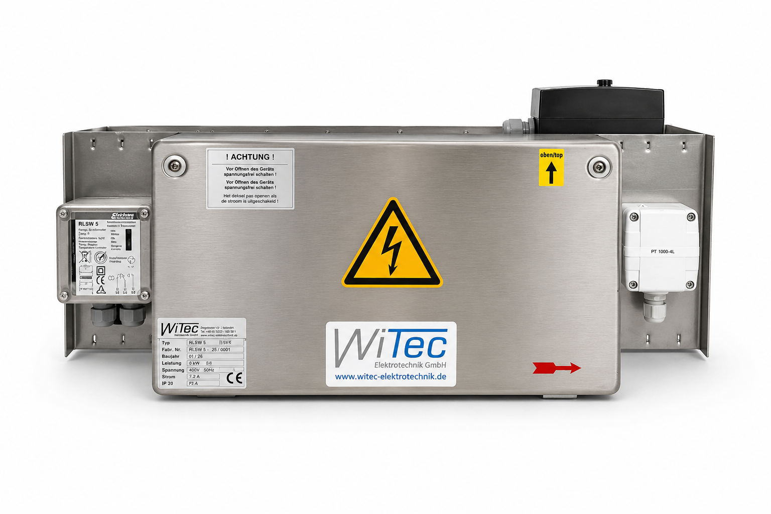 Elektrolufterwärmer als Kanalzwischenbau - Ansicht 4