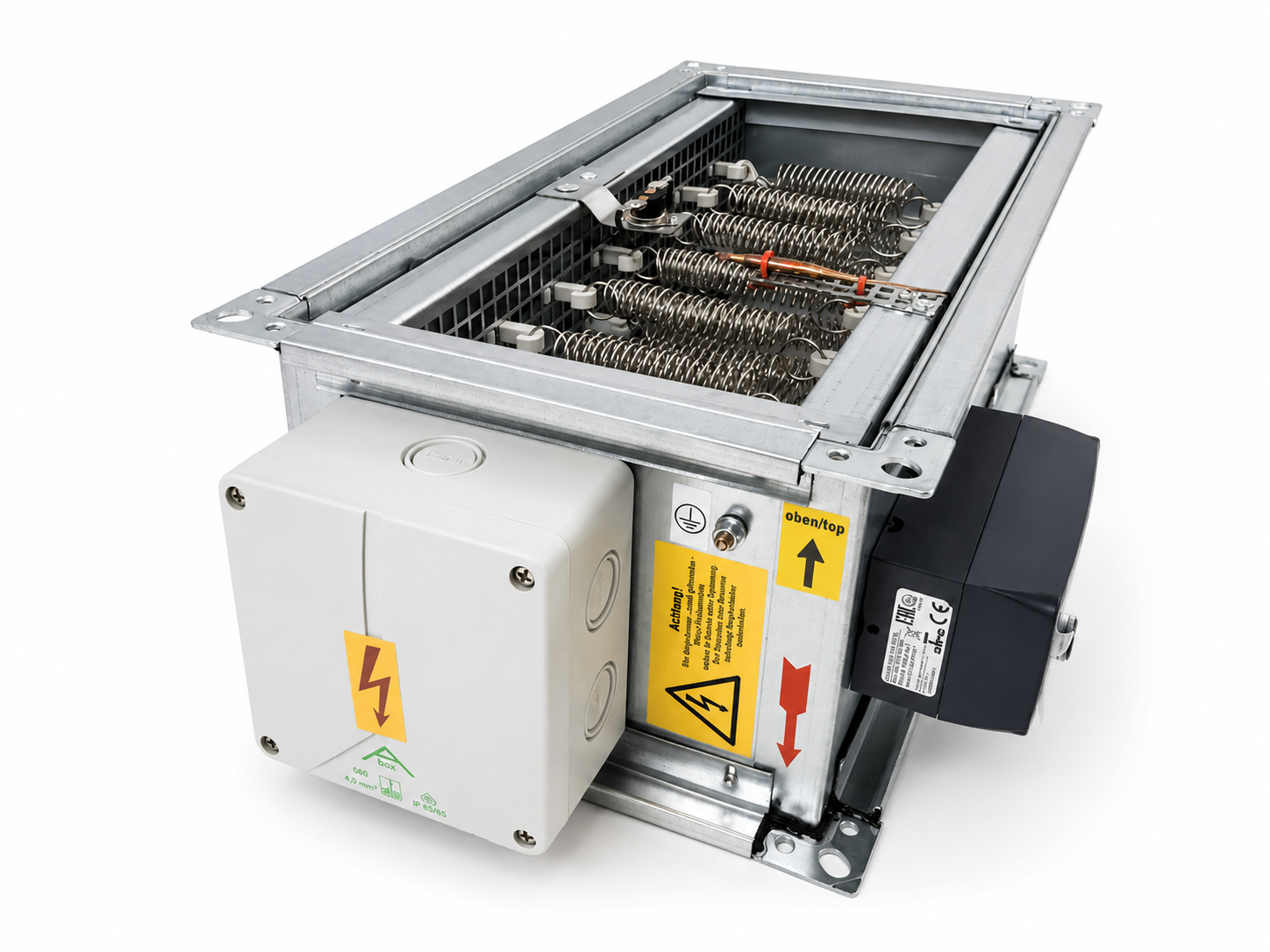 Elektrolufterwärmer als Kanalzwischenbau - Ansicht 5