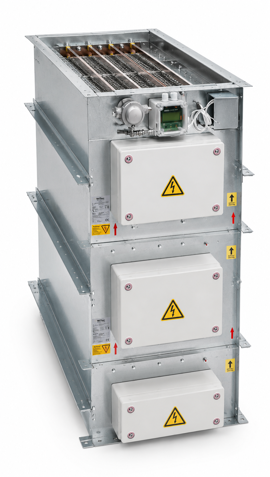 Elektrolufterwärmer als Kanalzwischenbau - Ansicht 7